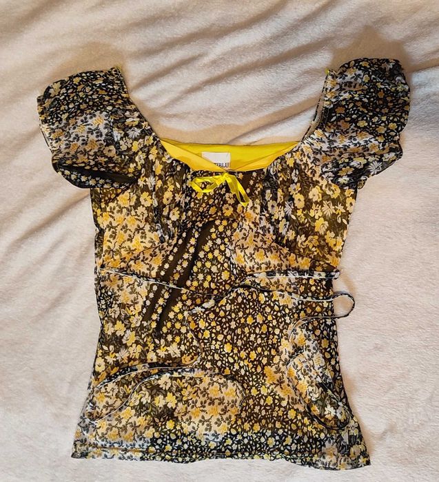 Блуза Multiblu с флорален принт и ефектни ръкави / Boho стил