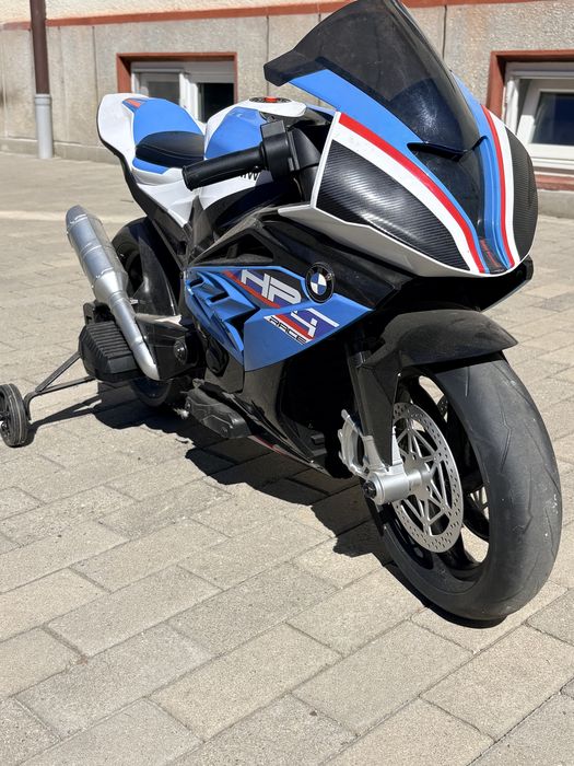 Motocicleta electrica pt copii BMW HP4 Race CA NOUA