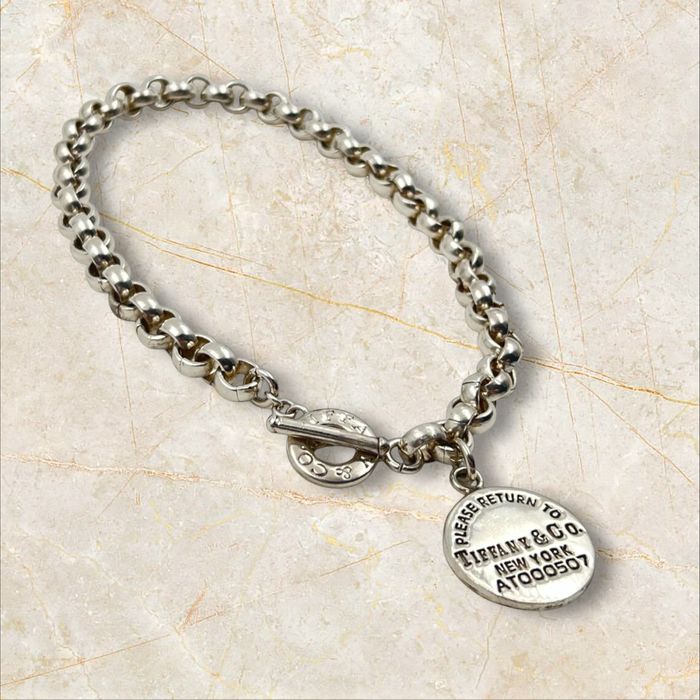 Tiffany & Co сребърен ланец 169гр