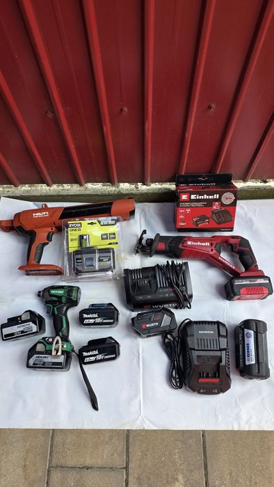Hilti, Würth,Makita,Bosch,Ryobi