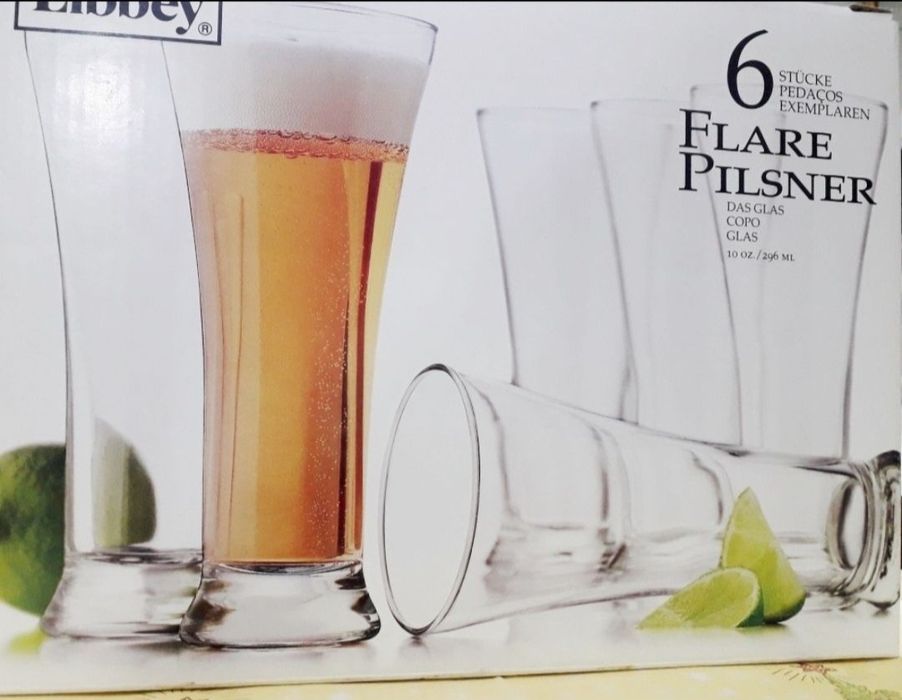 Pahare de bere, set nou