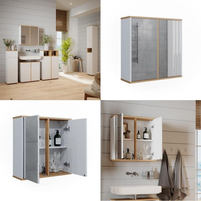 Шкаф за надмивка с огледало 6729