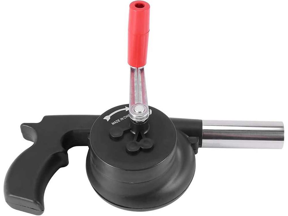 Мощна ръчна духалка за разпалване на барбекю / огнища с удобна дръжка