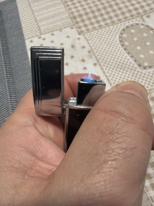 Метална запалка Pierre Cardin с резачка за пури