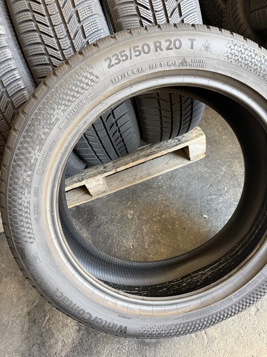 4 anvelope iarna ca NOI , 235/50/20 , Continental , DOT 2024 , 8 mm !