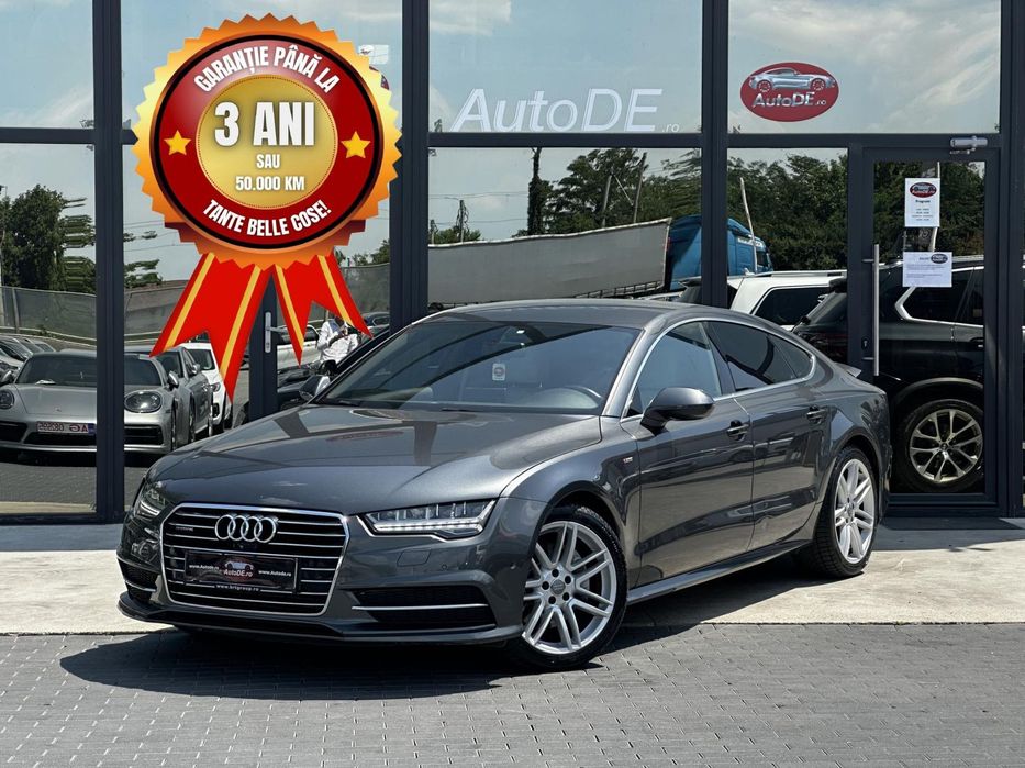 Audi A7 Audi A7 SPORTBACK S LINE 3.0 TDI Quattro 217 CP 2015 Euro 6