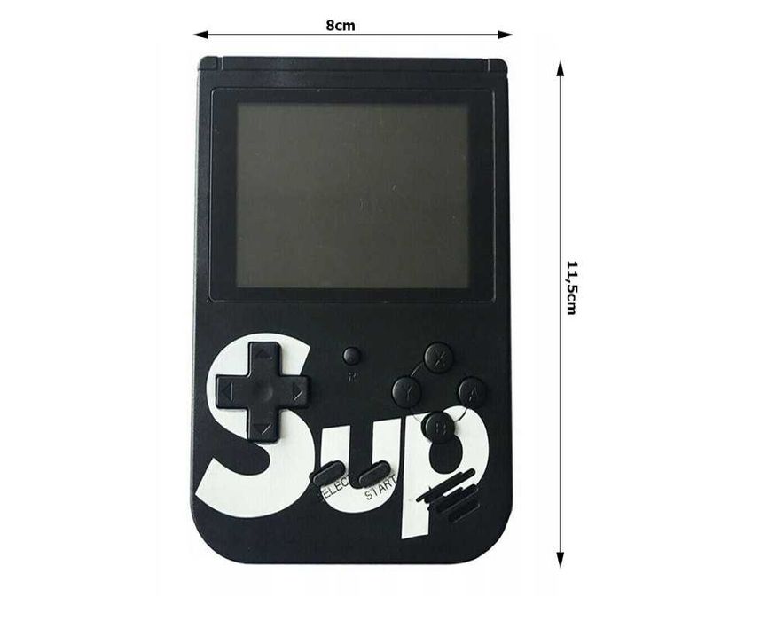 Consola portabila retro 400 jocuri integrat ecran LCD reincarcabil USB