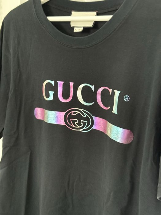 Tricou Gucci gradient iredescent