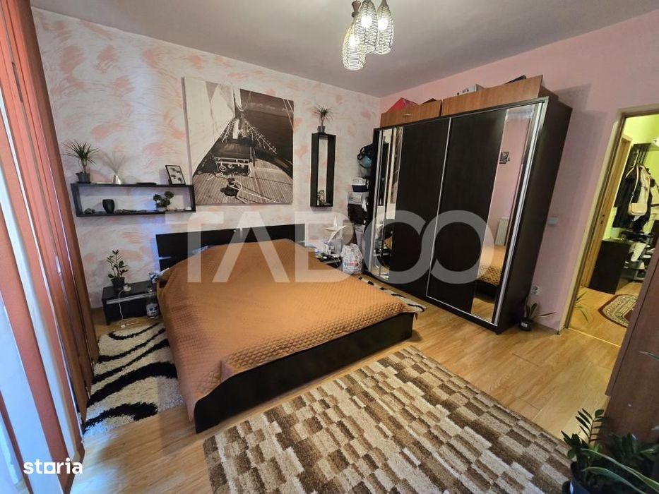 Apartament decomandat de vanzare 2 camere 64 mpu balcon Selimbar Sibiu