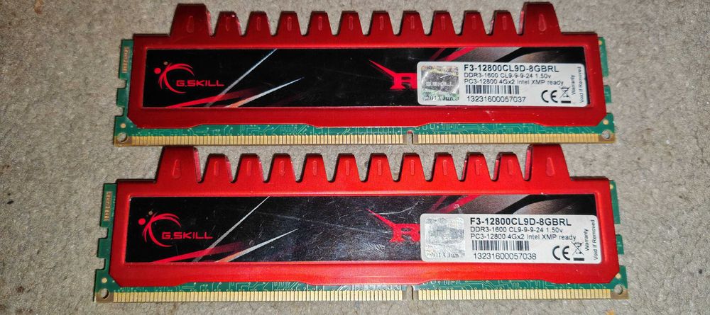 Kit memorie ram DDR3 2X4GB