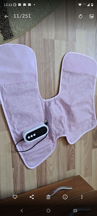 Aparat masaj cu panou comanda