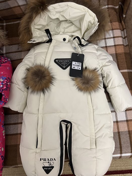 Новые зимние комбинезоны на девочку