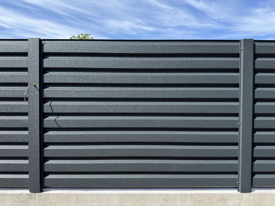 Panouri tabla cutata T35 – gard metalic vopsit electrostatic
