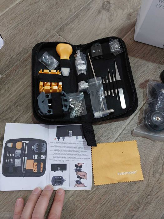 Kit reparatie ceasuri schimba baterie bratara