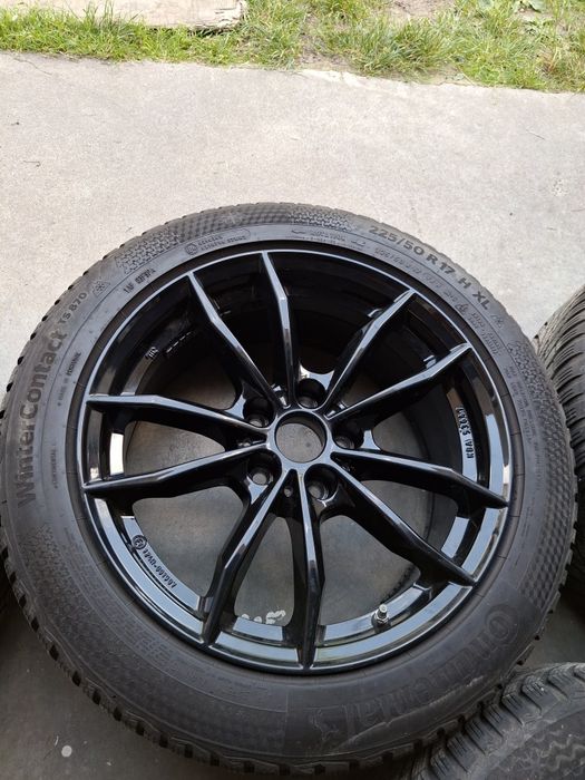 Set de jante r17 cu anvelope 225 50 r17 Continental