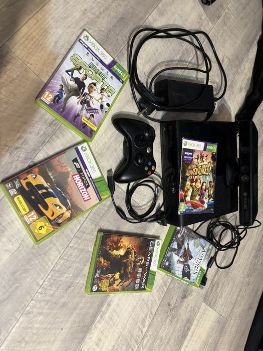 Xbox с кинект и играми