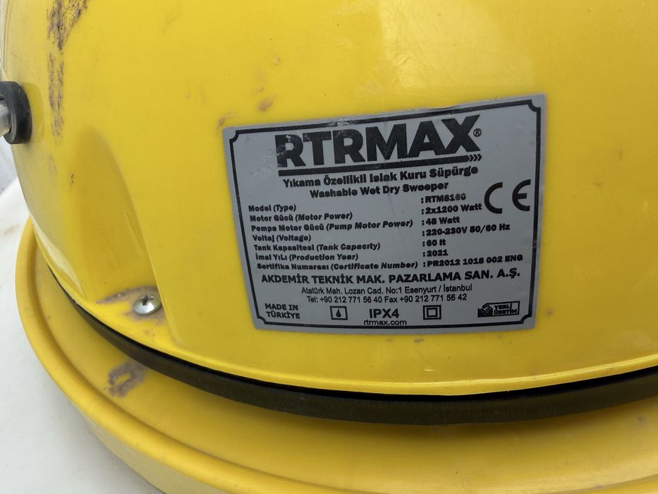 * RTRMAX Промышленный мощный моющий пылесос для чистки ковров и обивки