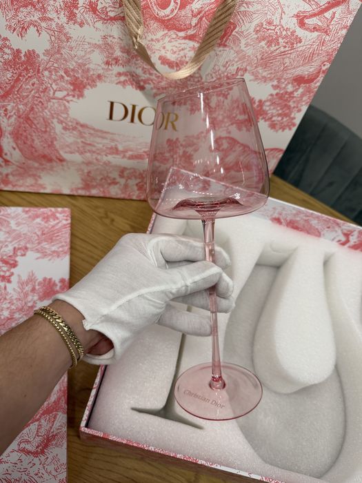 Christian Dior Flamingo комплект сет за вино с декантер