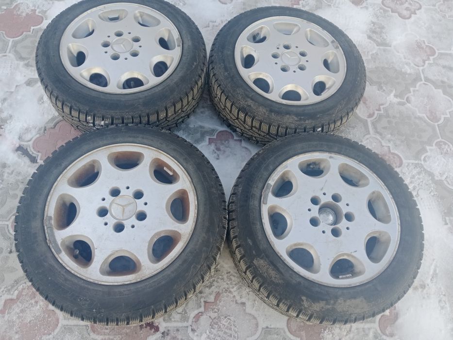 Диски с резиной . Резина почти новая