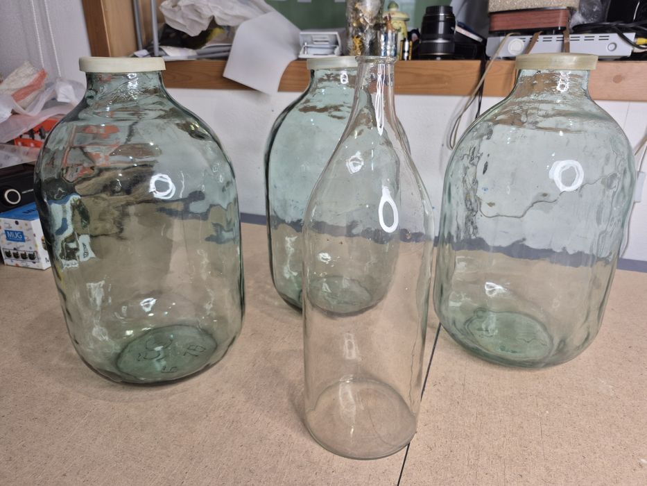 Бутыли 20л, 10л, 8л, 5л, 3л. Пр-во СССР.