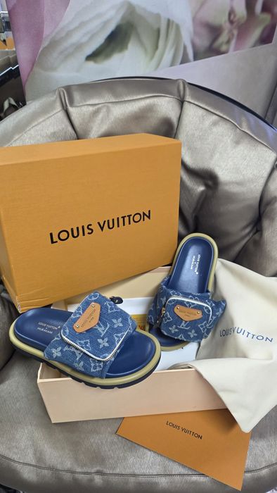 Дамски чехли  Louis Vuitton