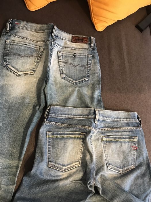 Lot 3 perechi jeans blugi Replay Diesel