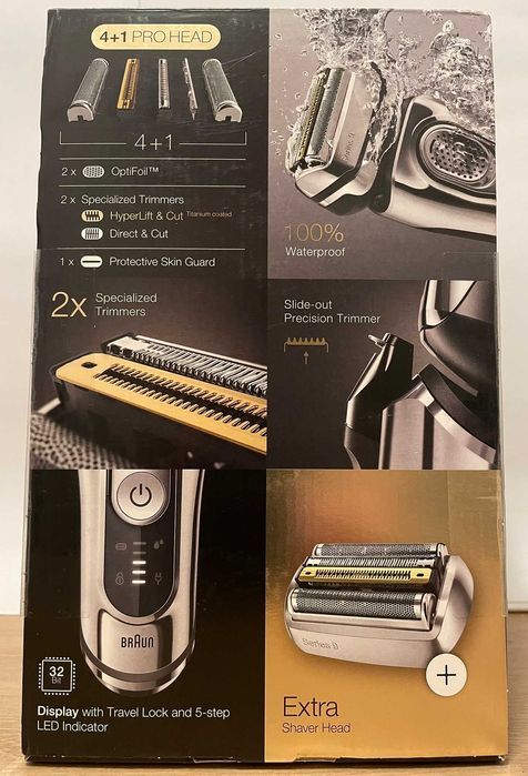 Aparat ras barbierit Braun Seria 9 9375CC VS 9365CC 9460CC Nou Sigilat