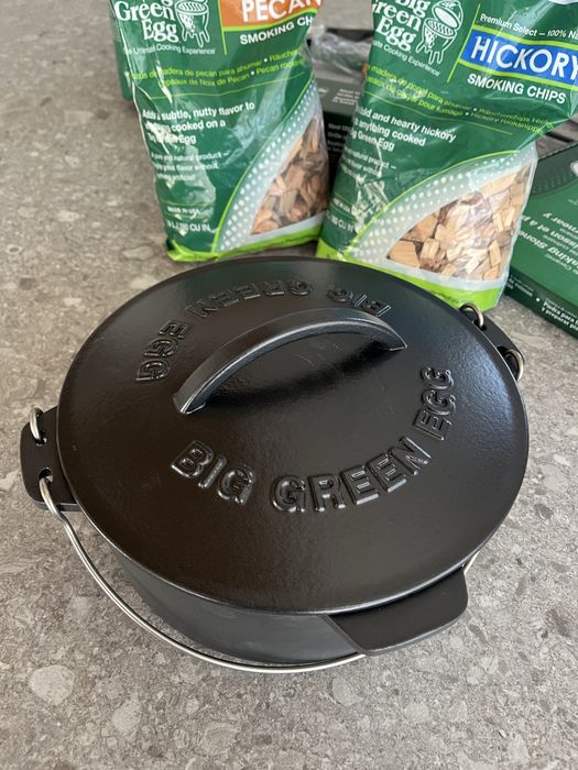 Green egg L - BBQ - много екстри