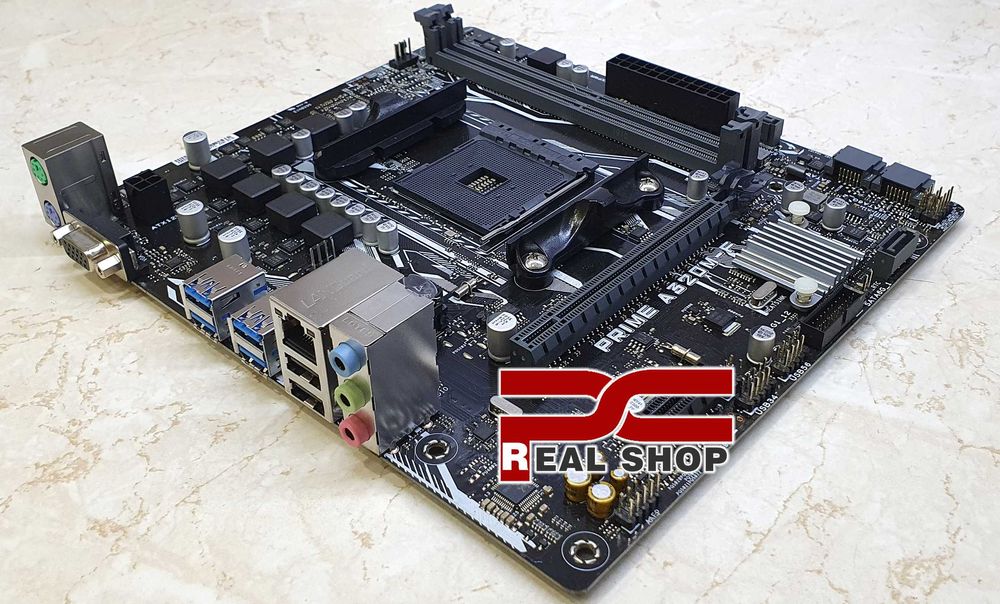 AMD-lite! ASUS A320M + Ryen 5 2600 6/12 3.9Гц + 8GB D4/2666 ~i5 10400