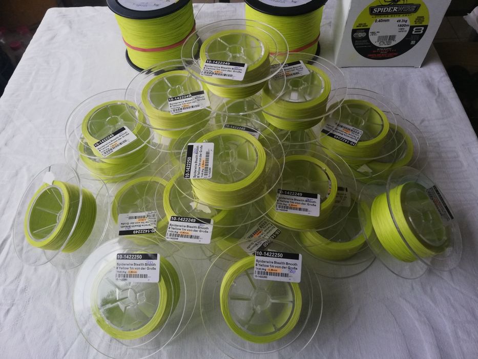 Spiderwire 0.30-0,35 fir textil pentru Dunare