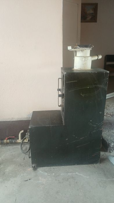 Б/у пеш көмірменде газбенде жанады