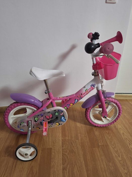 Bicicletă MTB 12 inch pentru fete