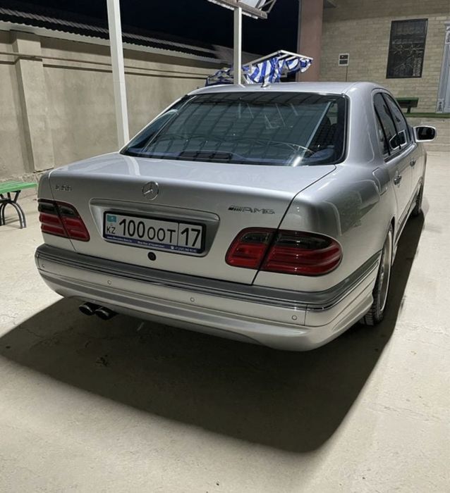 Бампер на мерседес w210 кузов е55 рестайлинг