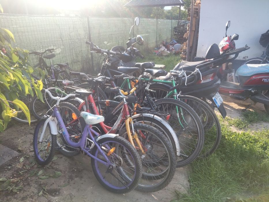 Vând scutere biciclete și drujbe