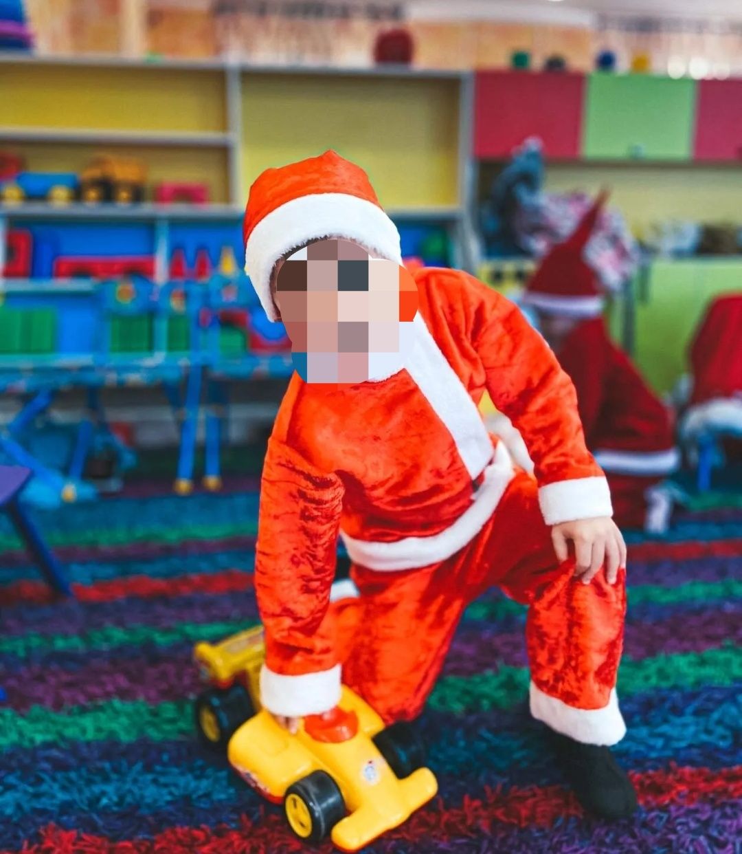 Новогодний костюм для малышей Санта