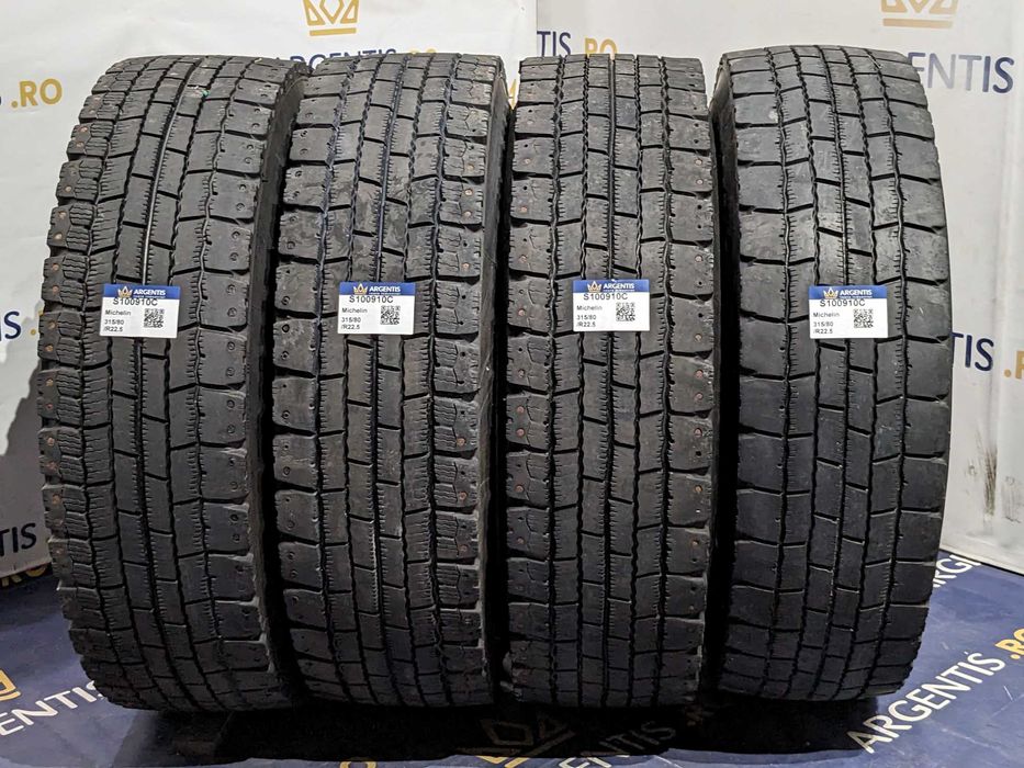 Set 4 anvelope 315/80/R22.5 Michelin (cod S100910C)