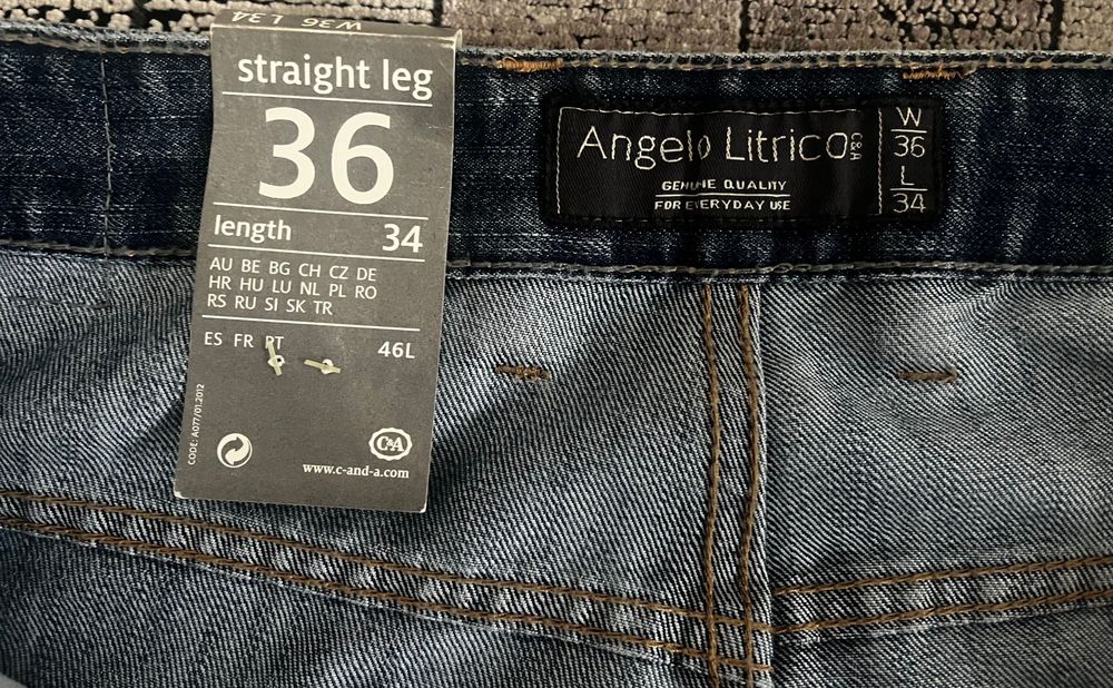 Jeans barbati Angelo Litrico W36 L 34a