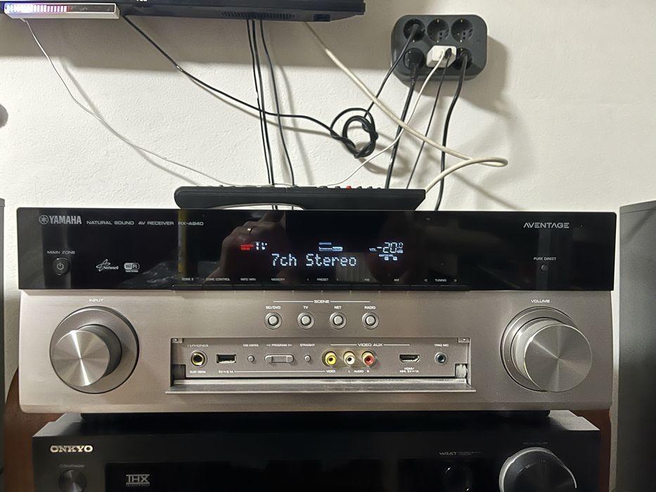 Receiver Yamaha RX-A840 4k/7.1/Wifi/ARC/Airplay/Spotify/Usb