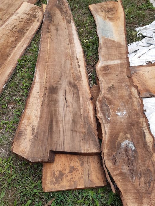 Lemn nuc pentru prelucrare masuta cafea si foastan taiat de nuc 5cm+-