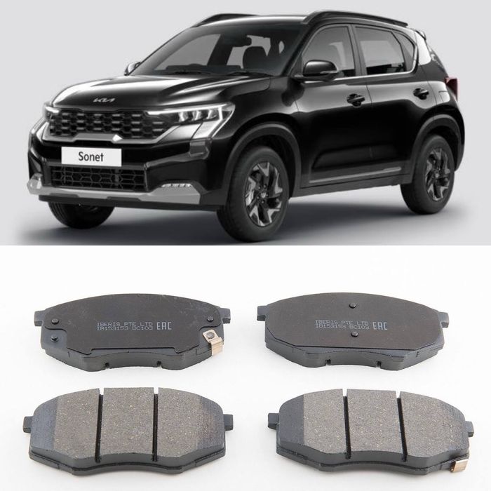 Kia Sonet Оригинальные Передние Колодки Euro Pads