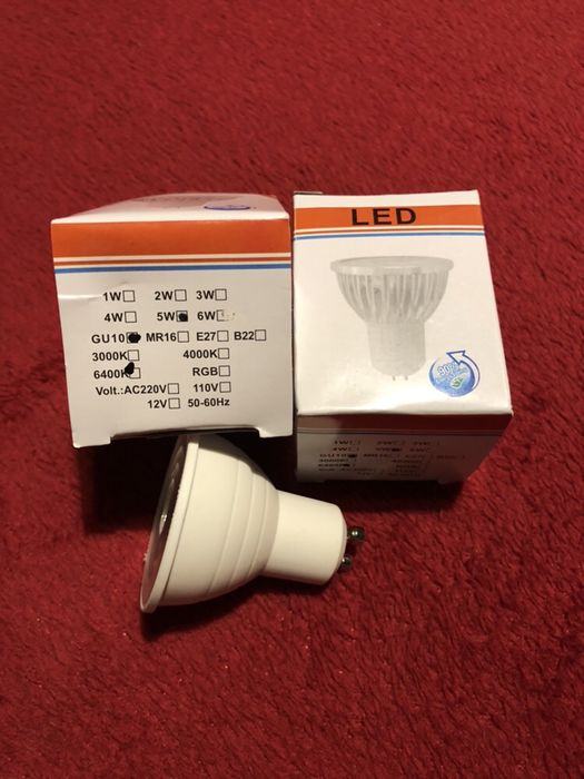 Becuri LED, G9, GU10, E14, E27, lumina rece sau calda,dimmable, 220V