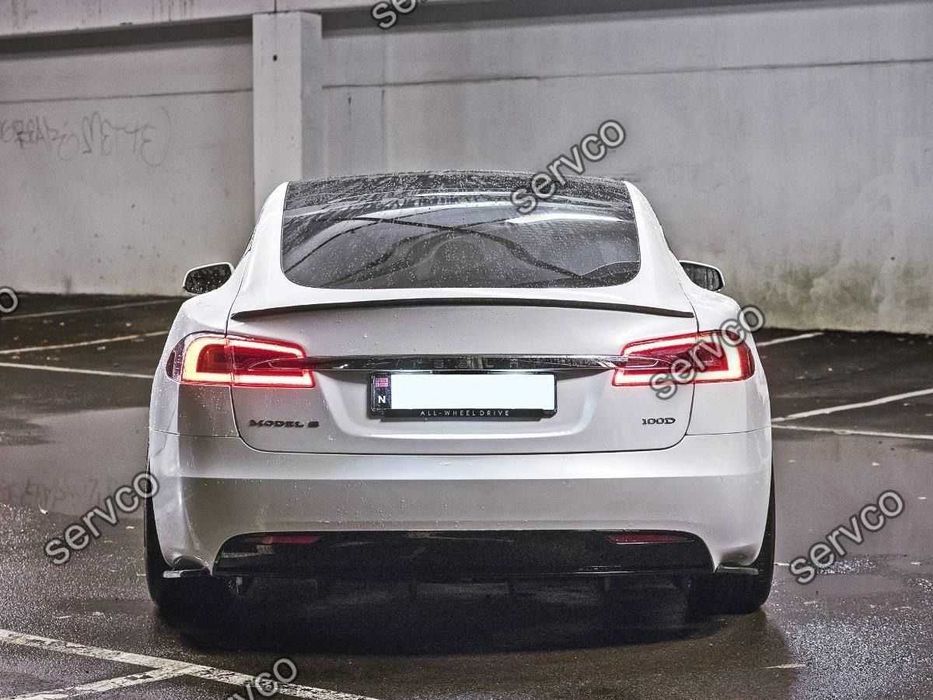 Difuzor bara spate Tesla Model S Facelift 2016- v2 - Maxton Design