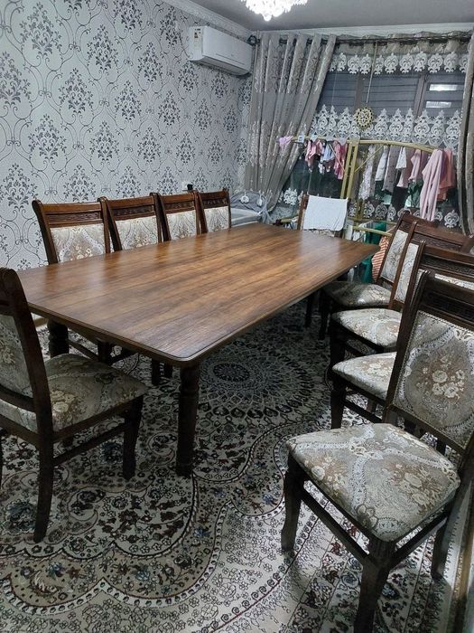 Стол стуля 12 персон