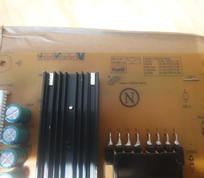 Placă de alimentare Philips 60PFL6008 FSP243-9F01 / 272217190784 – Funcțională