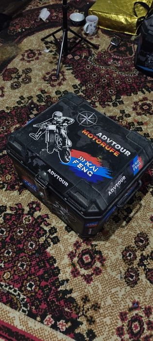 Гофра ящик для мотоцикла и скутера