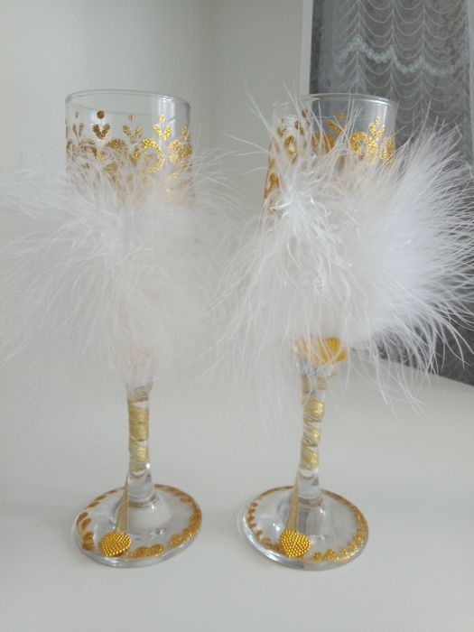 Рюмки, стаканы для молодоженов