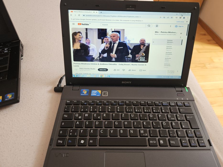 Laptop sony vaio