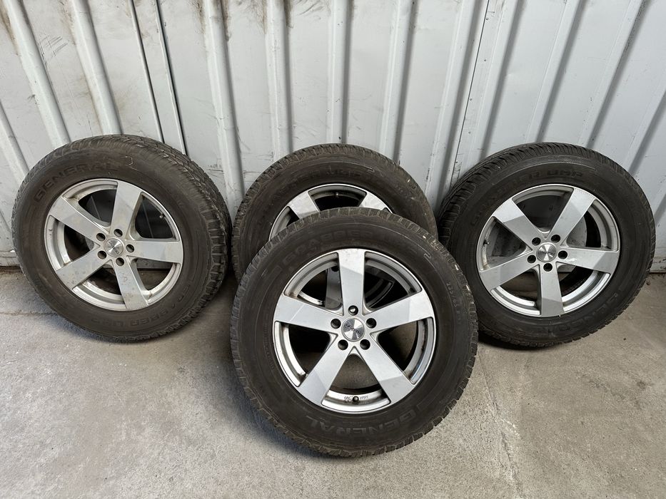 Set jante aliaj dezent + anvelope  Jante R17, 5x108