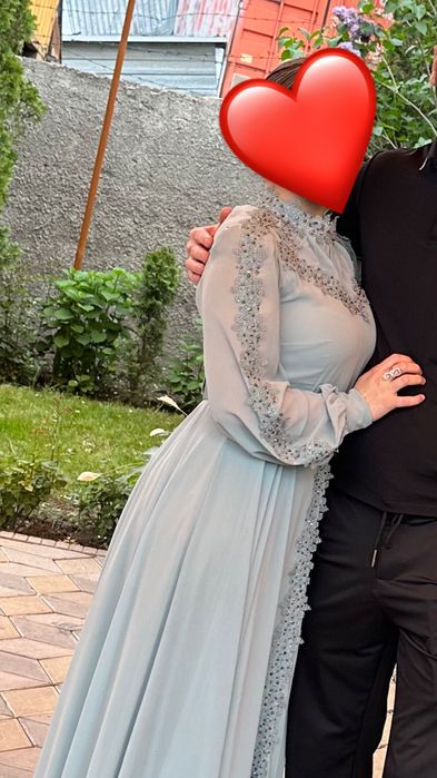 Платье, в оливковом цвете, Турция, Elisa Star.
