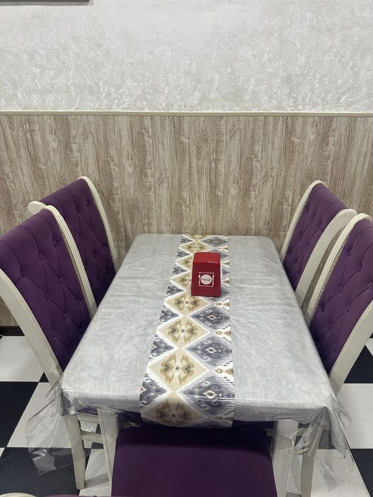 Stol stul xolati yaxshi 7 ta kamplekt 6 dona stuli